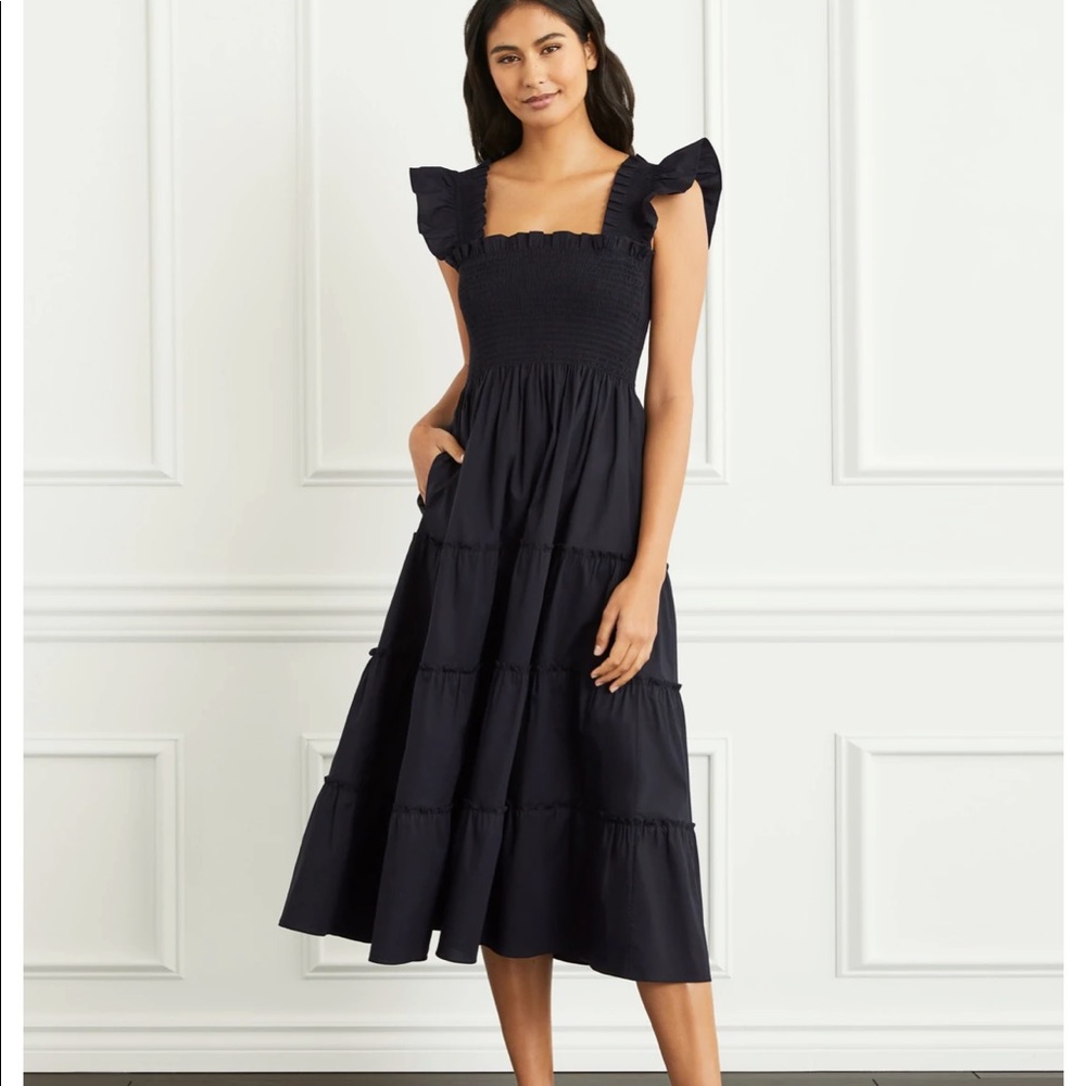 Hill House Home Ellie Nap Dress XXL black poplin